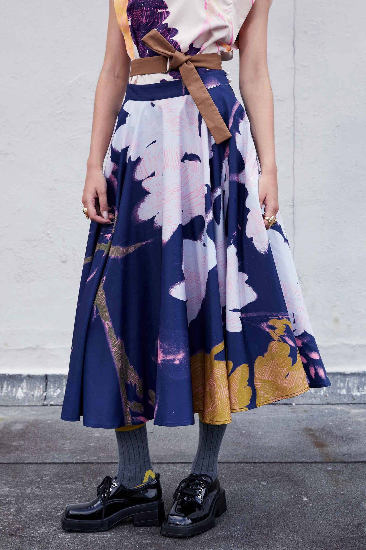 Full Circle Midi Skirt (Liminality)