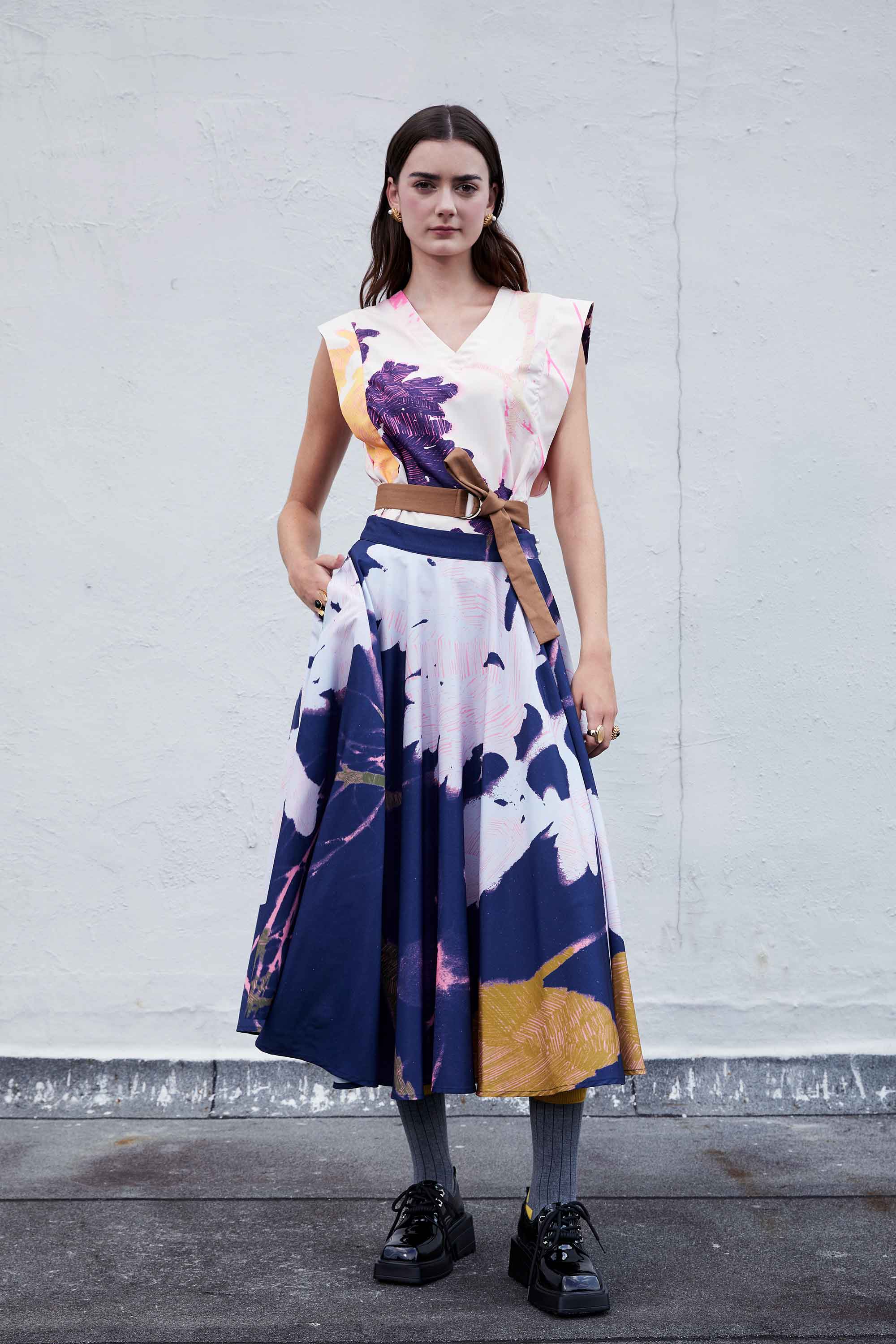 Full Circle Midi Skirt (Liminality)