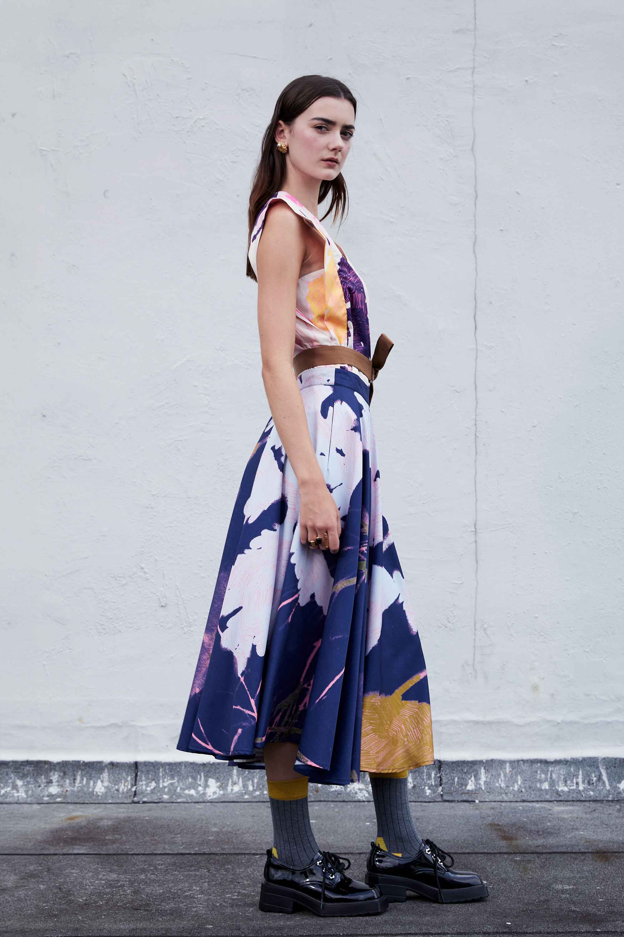 Full Circle Midi Skirt (Liminality)