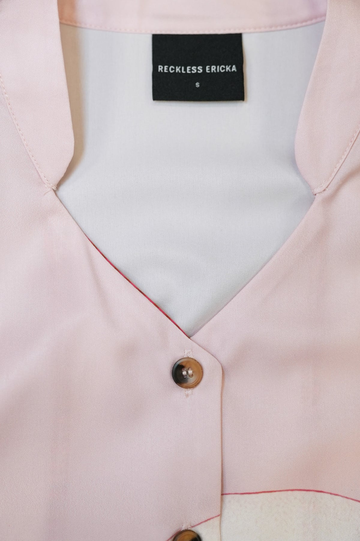 Stand Collar Dual Pleat Dress (Russula)