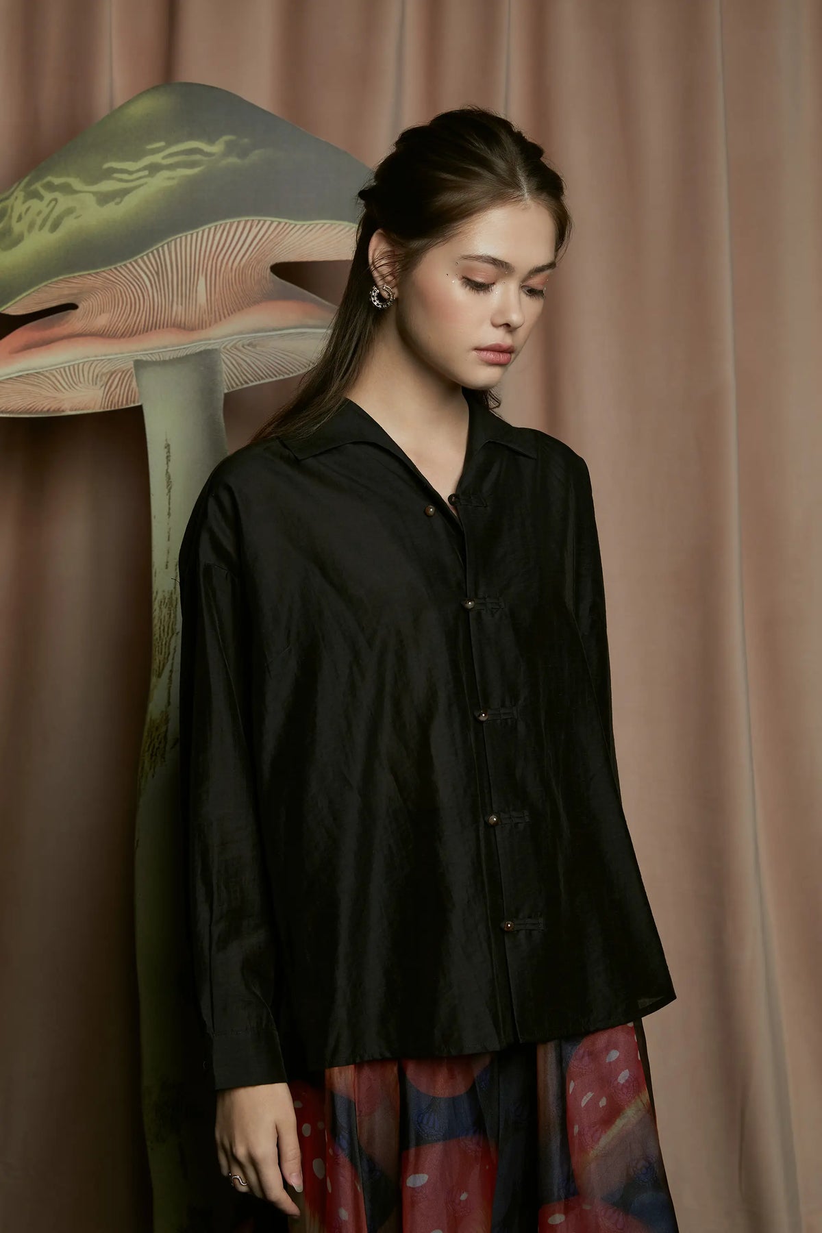 Blouson Sleeves Pankou Top (Clitocybe)
