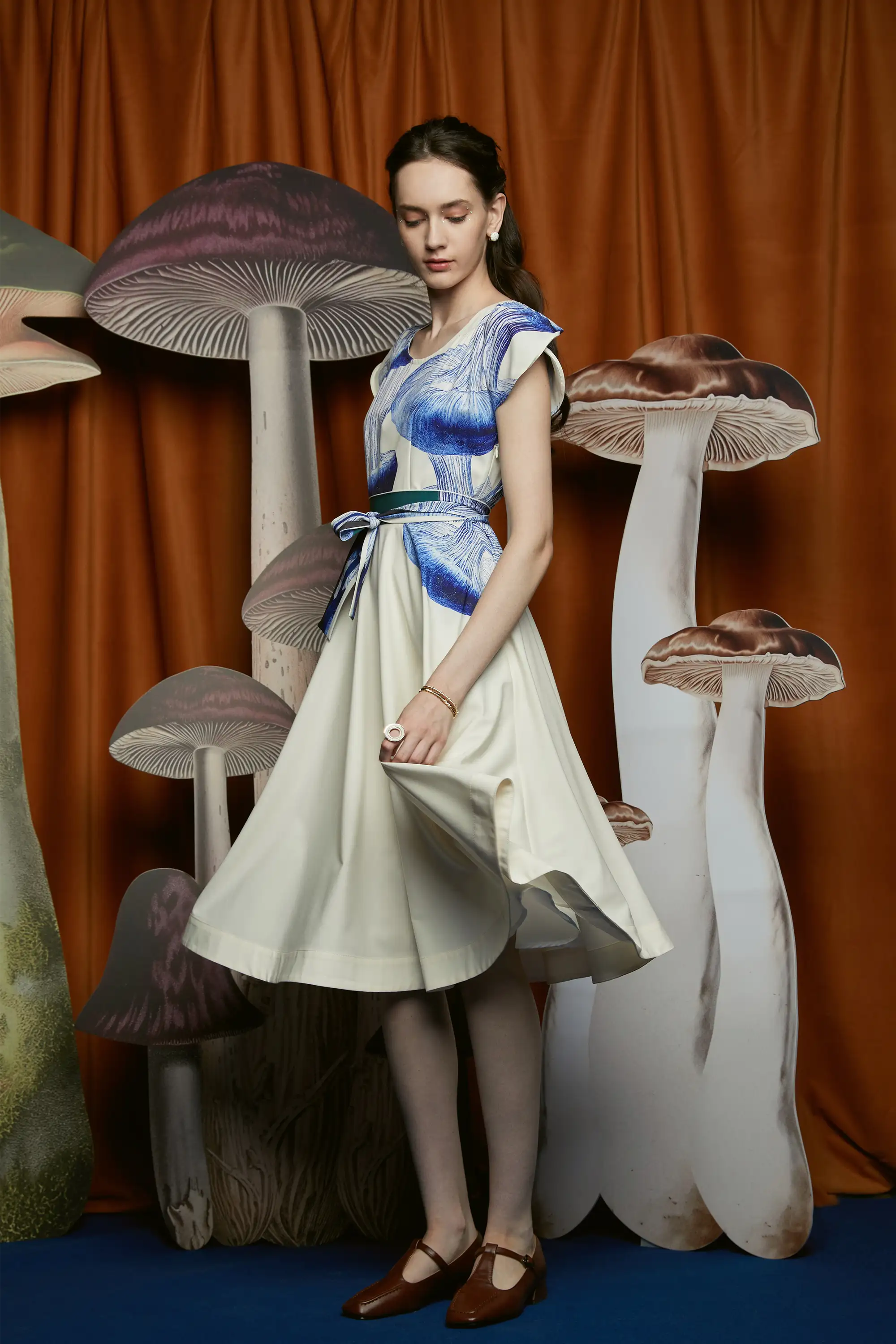 Tulip Circle Dress (Marasmius)