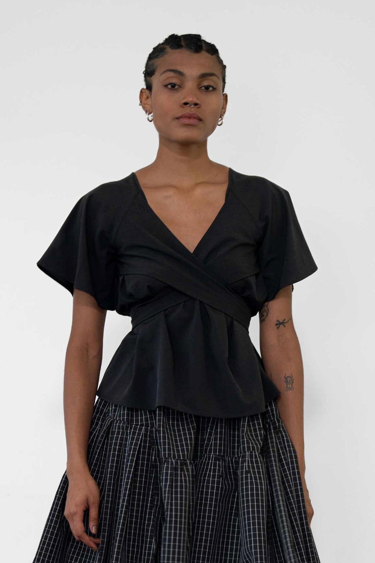 Back-to-Front Top (Black)